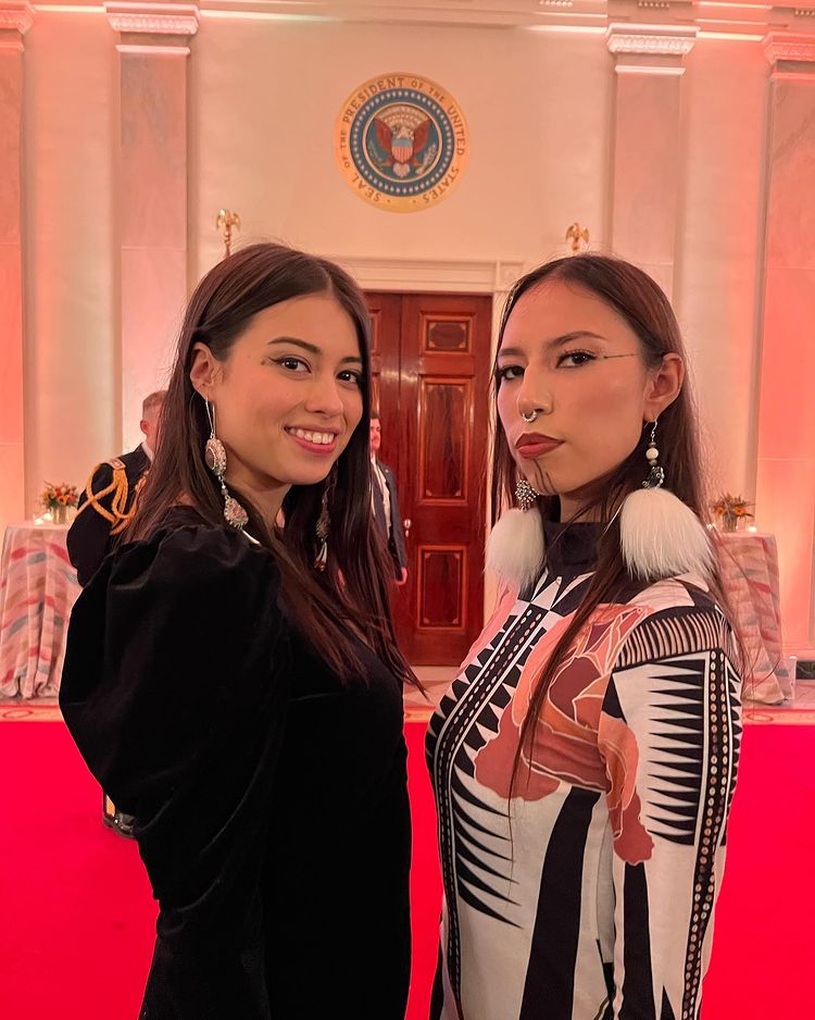 hrlyamber's tweet photo. Amber at the white house for indigenous history month https://t.co/aRhznFHXcb
