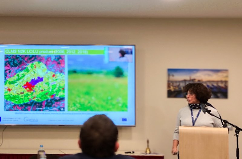 Seni1977's tweet image. At the #CLMS #CopernicusLandUserEvent hearing about the different existing and upcoming projects. Very nice to see the usability of all these nice products.