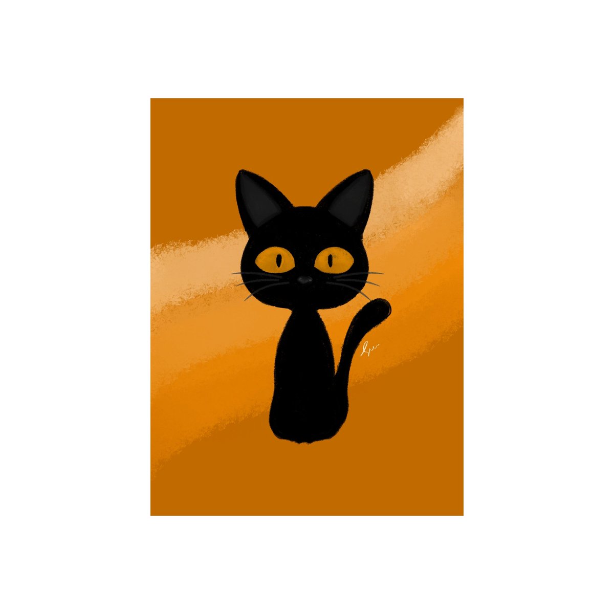 The cat in yellow.
_JAM_
#ibisPaintX #digitalart 
#cat #drawingart