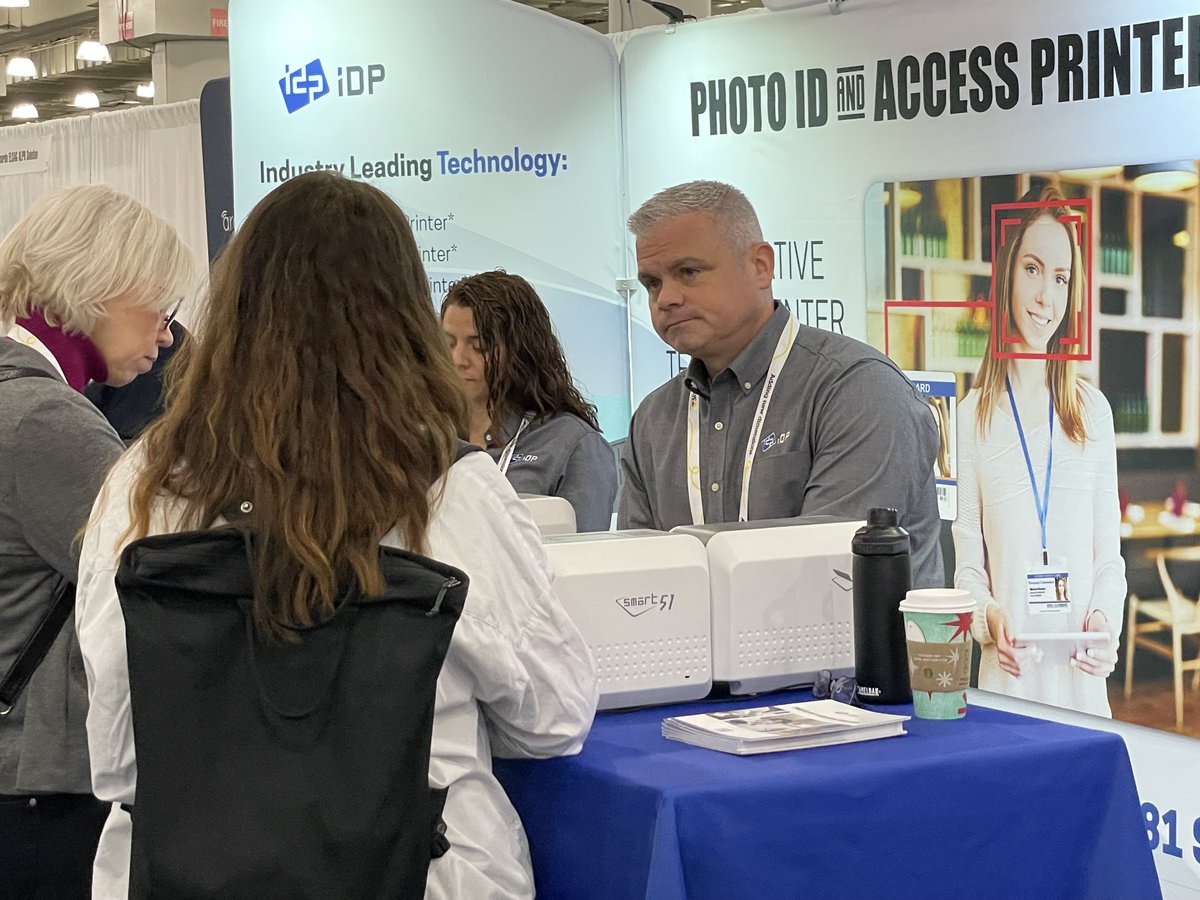 Day 2 at #ISCEast at the @JavitsCenter! 
Stop by our booth #223 and say HI and get a sneak peak at a brand new product that IDP will be launching soon! #ISCEast2022 #NewYork #identity #badgeprinter #Security #AccessControl 
@ISCEvents