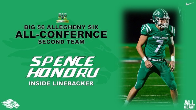 Joe Rossi (@coachjoerossi) on Twitter photo Congrats to the following players who were named <a href="/Big56Conference/">Big 56 Conference</a> Allegheny Six Second Team All Conference.
<a href="/MattBoyce54/">Matt Boyce</a> <a href="/connorcirra/">Connor</a> @nico_lamonde11 <a href="/spencehondru7/">spencehondru7</a> <a href="/natedeanes_4/">Nate Deanes</a> <a href="/christianb_11/">Christian Brandi</a>
#AllHeart💚🤍 Congrats to the following players who were named <a href="/Big56Conference/">Big 56 Conference</a> Allegheny Six Second Team All Conference.
<a href="/MattBoyce54/">Matt Boyce</a> <a href="/connorcirra/">Connor</a> @nico_lamonde11 <a href="/spencehondru7/">spencehondru7</a> <a href="/natedeanes_4/">Nate Deanes</a> <a href="/christianb_11/">Christian Brandi</a>
#AllHeart💚🤍