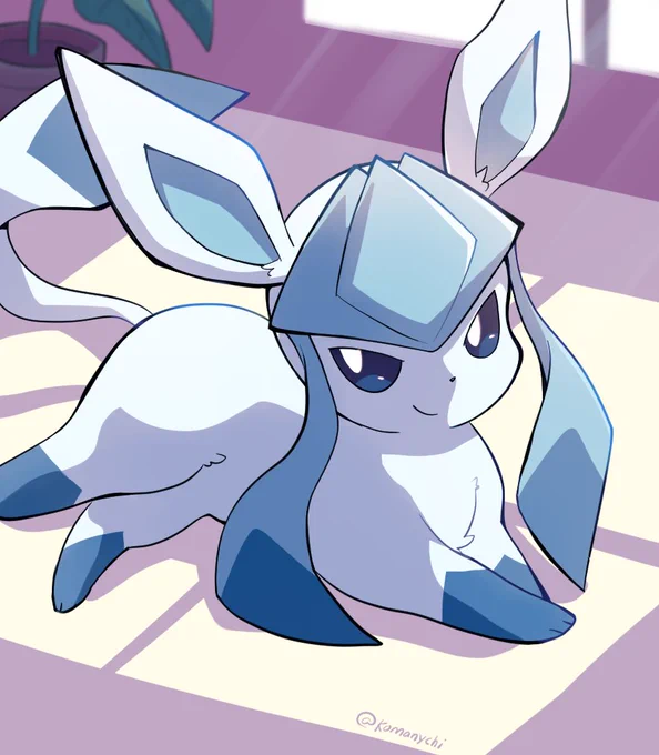Early morning Glaceon 