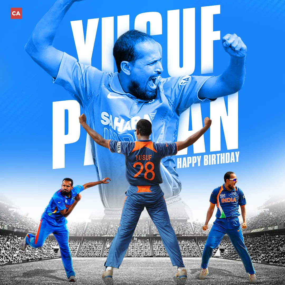 Here\s wishing a very happy 40th birthday to India\s Lala Yusuf Pathan   