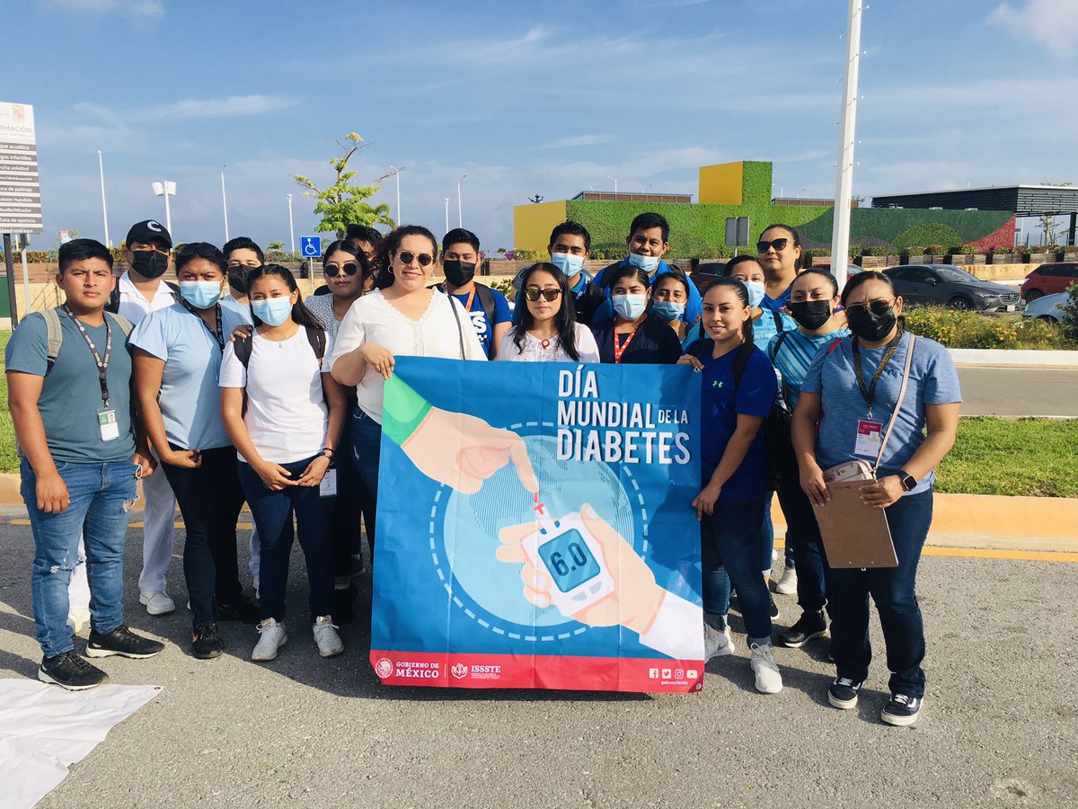 Issste_Campeche's tweet photo. Esta mañana El Instituto de Seguridad y Servicios Sociales de los Trabajadores del Estado (ISSSTE) en coordinación con la Subdelegación Médica participó en la Caminata Conmemorativa al Día Mundial de la Diabetes.

#ISSSTECAMPECHE
#FamiliaISSSTE
#TransformandoAlISSSTE https://t.co/AVCoEgLS5V