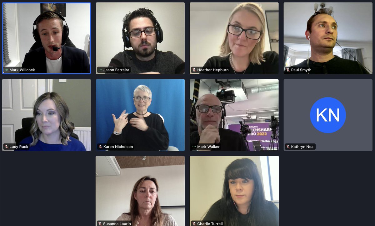 "It is not that people don't think about accessibility but never had to think about it. They are not being nasty people, they have just never been aware of it, so make them aware and raise the awareness within the organisation, within all the pockets" #TechSharePro22