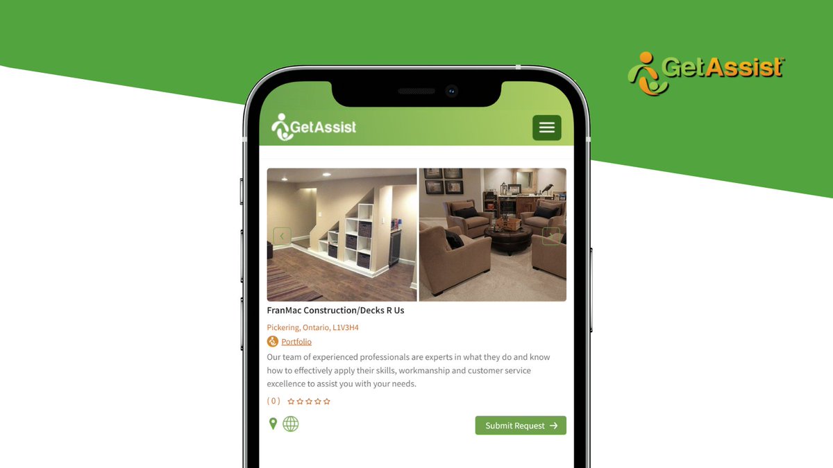 GetAssistApp's tweet photo. For over 27 years, FranMac Construction has been satisfying the needs of residential + commercial #renovation clients from the #Toronto area. Big or small, #remodelprojects are completed on time & your satisfaction is guaranteed. #deckbuilder #patiobuilder
https://t.co/dfe14Yj0dV https://t.co/fMABM5PzmO