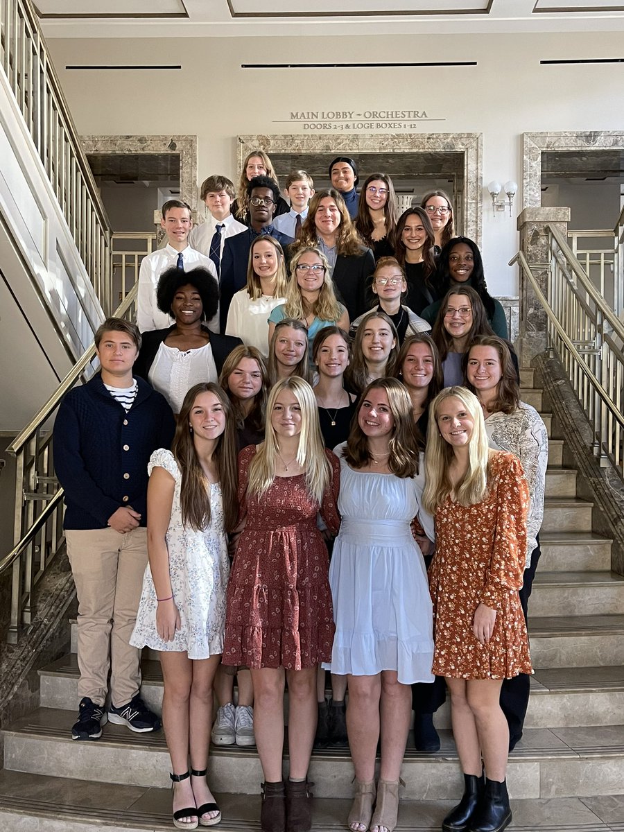So excited to hear the Nashville Symphony this morning with our newly formed Siegel Tri-M!