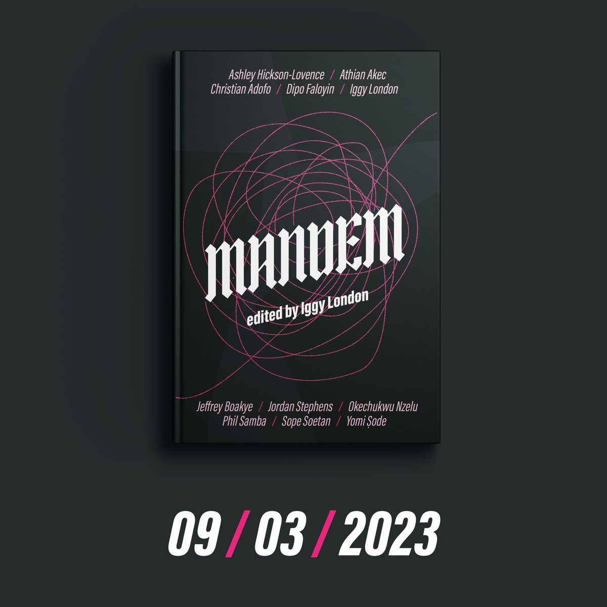 🔊 ANNOUNCEMENT 🔊

I'm very excited to share that I've contributed a chapter to <a href="/iggyldn/">Iggy London</a>'s forthcoming anthology 'MANDEM' dropping on March 9th 2023 via <a href="/JacarandaBooks/">Jacaranda Books</a>.

PRE-ORDER HERE: bit.ly/MEETTHEMANDEM