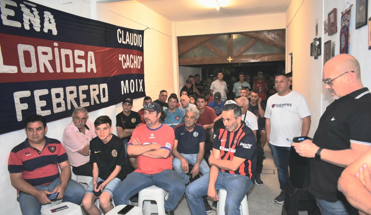 SiempreSanLore's tweet photo. Desde #SiempreSanLorenzo queremos agradecer enormemente la cálida recepción recibida por los integrantes de la Peña de "Tres de Febrero" y alrededores. 

Seguiremos trabajando por el #SanLorenzo federal que siempre soñamos. 

#CiprianoPresidente
@LaGloriosa3DF https://t.co/As4p10iUTb