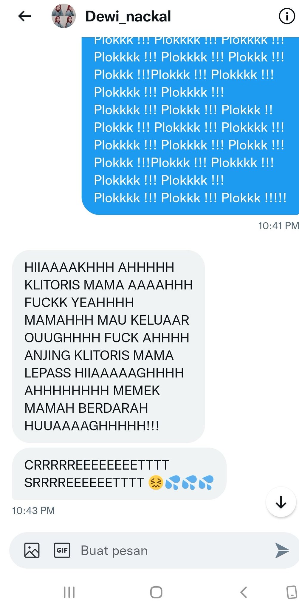 ðMaestroð on Twitter: "Sebelum tidur hajar memek istri sangean @dewi