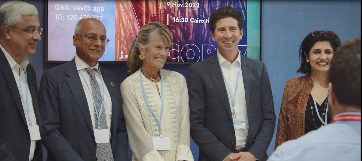 Etherisc (@etherisc) on Twitter photo It was an honor to be on a panel at the COP27 with <a href="/jnovogratz/">Jacqueline Novogratz</a>, <a href="/AbydKarmali1967/">Abyd Karmali OBE</a> and Jyotsna Puri!
<a href="/IFAD/">International Fund for Agricultural Development</a> <a href="/climatefinlab/">The Global Innovation Lab for Climate Finance</a>
#COP27 #disrupthunger #fair It was an honor to be on a panel at the COP27 with <a href="/jnovogratz/">Jacqueline Novogratz</a>, <a href="/AbydKarmali1967/">Abyd Karmali OBE</a> and Jyotsna Puri!
<a href="/IFAD/">International Fund for Agricultural Development</a> <a href="/climatefinlab/">The Global Innovation Lab for Climate Finance</a>
#COP27 #disrupthunger #fair