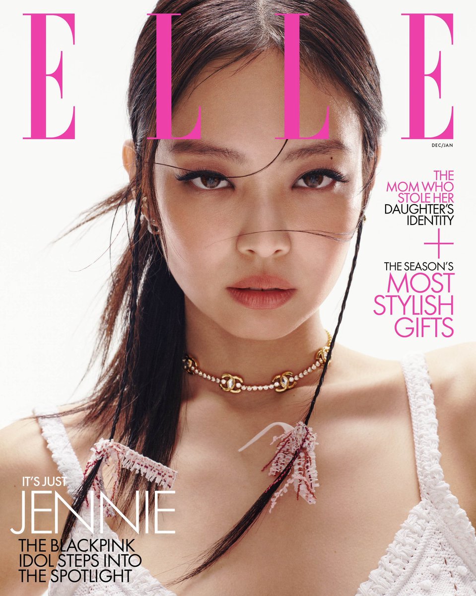 [INSTIZ] Jennie Amerikan ELLE dergisinin kapağını süsledi