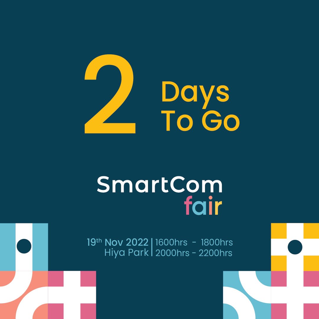 hdcmaldives's tweet image. We have only 2 days left! 

Are you guys excited  for the upcoming SmartCom Fair 2022? 

#MyHulhumale #AharenvesSmart #EnablingConnectedCommunities 
@SmartCommv