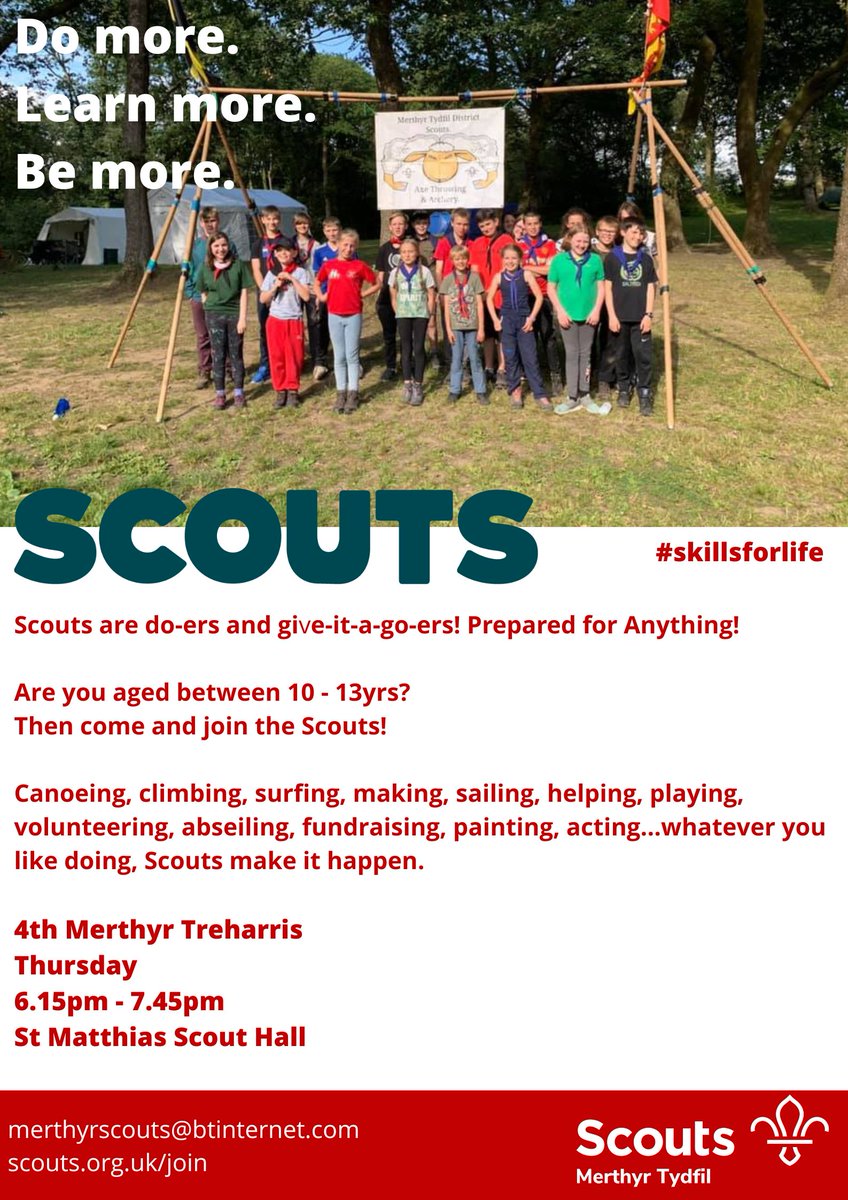 Merthyr Scouts tweet media