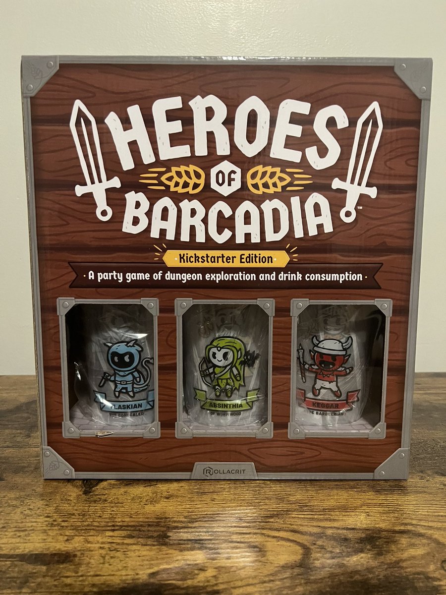 DeathSavingBros's tweet photo. This has been one that we have been the most excited to receive from Kickstarter! Looking forward to playing this weekend @Rollacrit https://t.co/W73qlSoqc9
