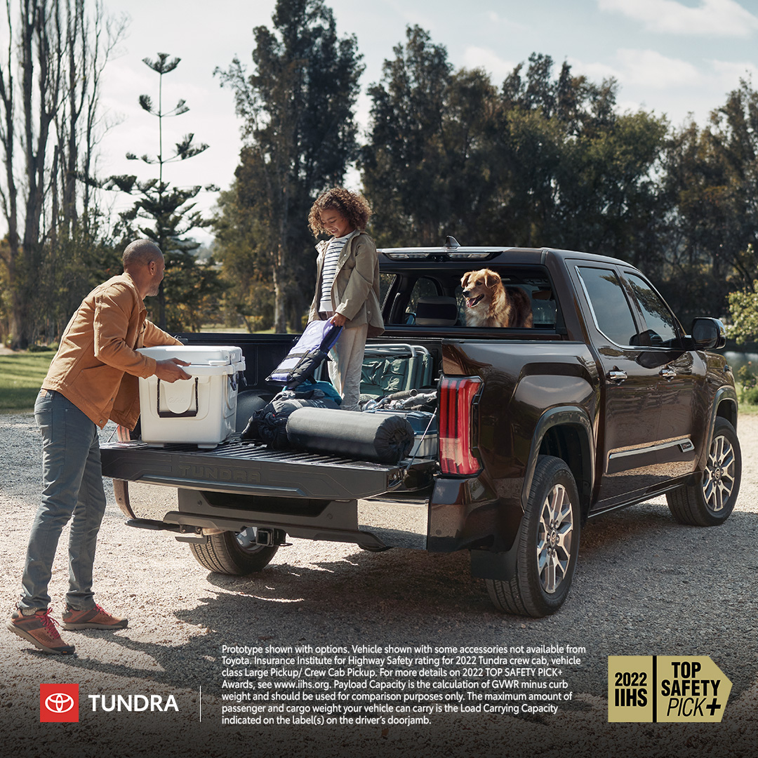 Dear Road Rivals, The 2022 Toyota Tundra Crew Cab is an IIHS Top Safety Pick+. Better luck next time, Toyota
