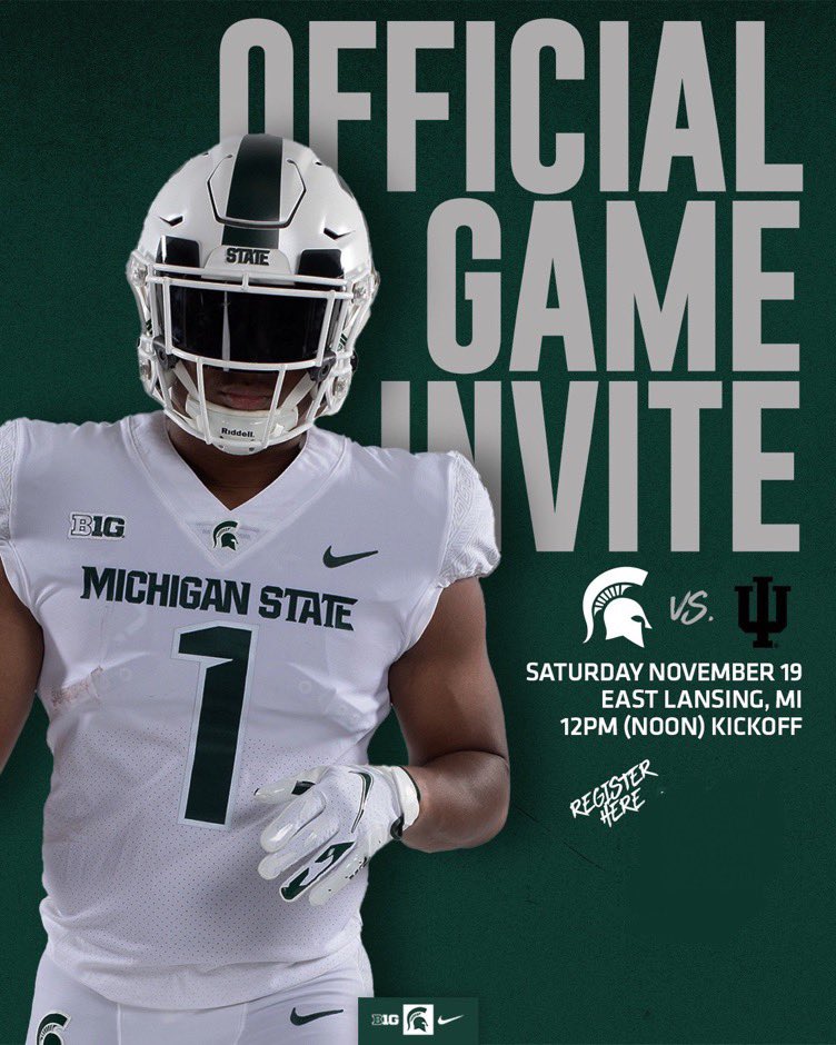 I’ll be in East Lansing this weekend🟢⚪️ <a href="/CoachGebhardt/">Jensen Gebhardt</a> <a href="/Thomas46051046/">Coach Thomas Wilcher</a> @Coach_mtucker <a href="/MSU_Football/">Michigan State Football</a> <a href="/MSU_FBRecruits/">MSU Football Recruiting</a>