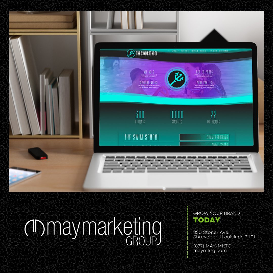 New website? No problem! ✅ We specialize in creating bold, beautiful websites that work for YOU and YOUR CUSTOMERS! Contact us today to get started –

📲 (877) MAY MKTG
💻 maymktg.com