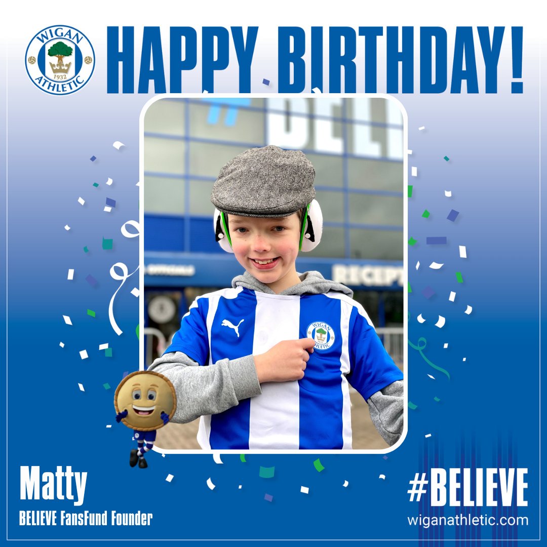 🎉🎂 Wishing Happy Birthday to #BELIEVE FansFund Founder, Matty!

😊 Hope you've had a great day!

#wafc 🔵⚪️