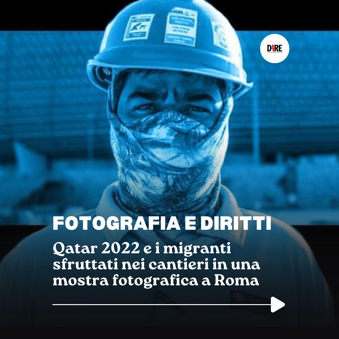 direpuntoit's tweet photo. La mostra fotografica 'The show must go on' di @ValerioNicolosi inaugura oggi a Roma alle 19 al #Brancaleone. #migranti #Qatar2022 

https://t.co/LZHXm9ENCB https://t.co/BCsZloL5xM