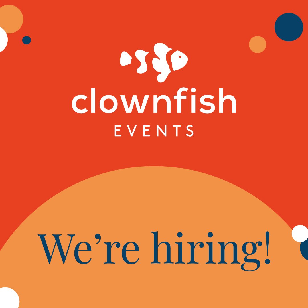 Welcoming Sam &amp; Alex to the Clownfish FULL-time team 🎉

🚨 WE'RE HIRING (again) 🚨 for PART-time team - if you're interested in seeing our current vacancies then head to clownfish.co/find-a-job 🤳
