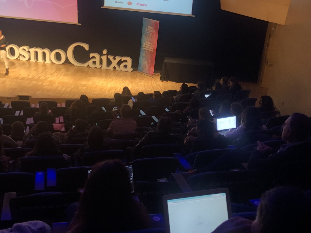 StemwomenEurope's tweet image. 👍🏻🌟#SWC22 CARRERA PROFESIONAL STEM. TALK Crystina Moreno, Directora de Delivery en CaixaBank Tech @caixabank_cat #caixabanktech en #StemWomenCongress @CosmoCaixa_CAT #Barcelona ciudad del #talento #Stem