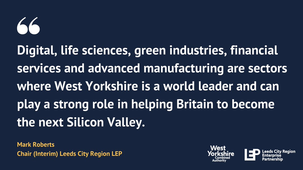 West Yorkshire Business and Skills (@wybizandskills) on Twitter photo Read <a href="/mark_d_roberts/">Mark Roberts</a> Chair of the LEP’s response to today’s #AutumnStatement and the role West Yorkshire can play in helping Britain to become the next Silicon Valley. ow.ly/61ZZ50LH7vU Read <a href="/mark_d_roberts/">Mark Roberts</a> Chair of the LEP’s response to today’s #AutumnStatement and the role West Yorkshire can play in helping Britain to become the next Silicon Valley. ow.ly/61ZZ50LH7vU