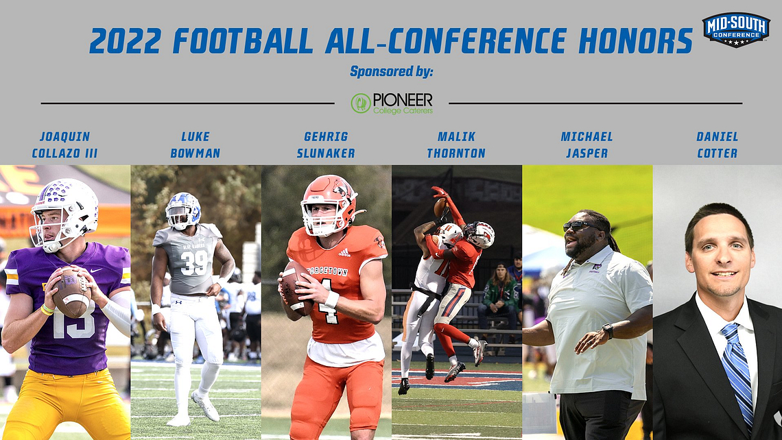Football: Mid-South Conference Announces 2022 Football Awards
 - mid-southconference.org/article/11389