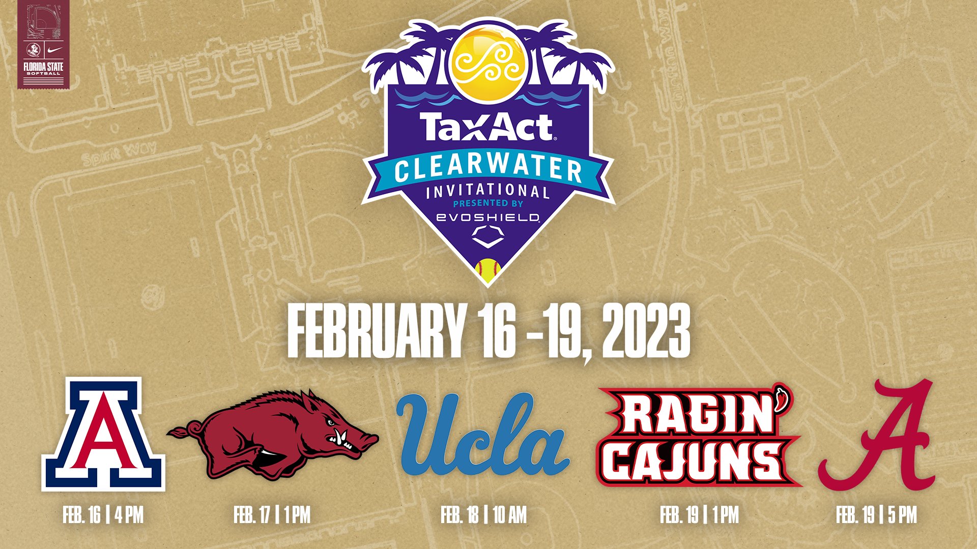 Florida State Softball 🥎 on Twitter "The official ClearwaterInv