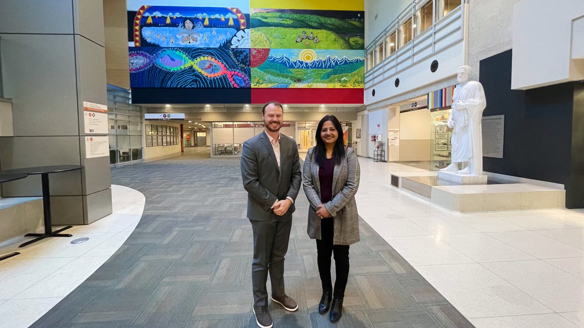 Sonia Sidhu (@sonialiberal) on Twitter photo 📍Calgary, AB
The National Framework for #Diabetes calls for equity-based solutions and a person-centred approach as some of its cross-cutting principles.
Dr. Campbell and his team at <a href="/CampbellLab_yyc/">The Campbell Lab</a> champion this work in #Calgary.
Thank you for introducing me to your team! 📍Calgary, AB
The National Framework for #Diabetes calls for equity-based solutions and a person-centred approach as some of its cross-cutting principles.
Dr. Campbell and his team at <a href="/CampbellLab_yyc/">The Campbell Lab</a> champion this work in #Calgary.
Thank you for introducing me to your team!