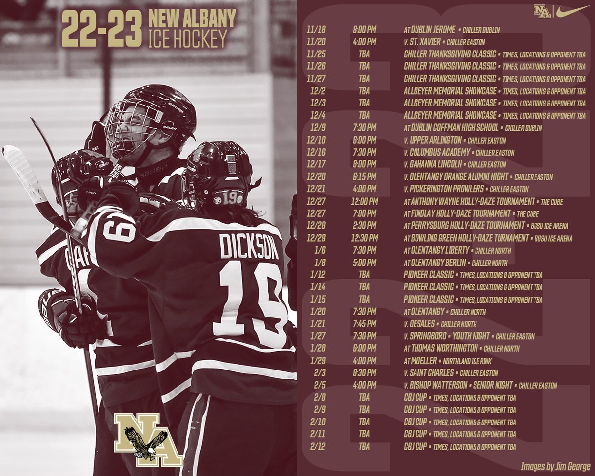 EagleBackers's tweet image. Hockey, Hockey, Hockey. Let’s Go Eagles! @napls_hs