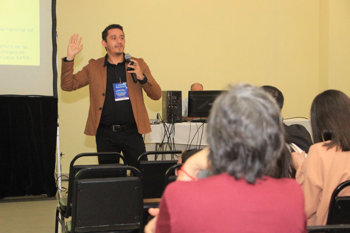 Isset_Tab's tweet photo. 2do. Congreso Internacional ISSET 2022
Ponencia: “Retos para el diagnóstico SARS CoV-2”
Dr. en C. Miguel Cerino Magaña 
Hospital Regional de Alta Especialidad “Dr. Juan Graham Casasús” https://t.co/IllzB4xqDU