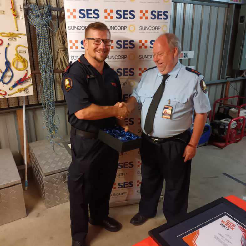 QLDSESVA's tweet photo. Congratulations Dan Quilty, Coolum SES Group.

An amazing job Dan, thank you for all the hard work, dedication and support of your fellow team members, the community and the agency.

https://t.co/nzB6C43Q6g
https://t.co/8UE4USDbfL

@QLDSESVA @QldFES @suncorp https://t.co/zf26Azxngd