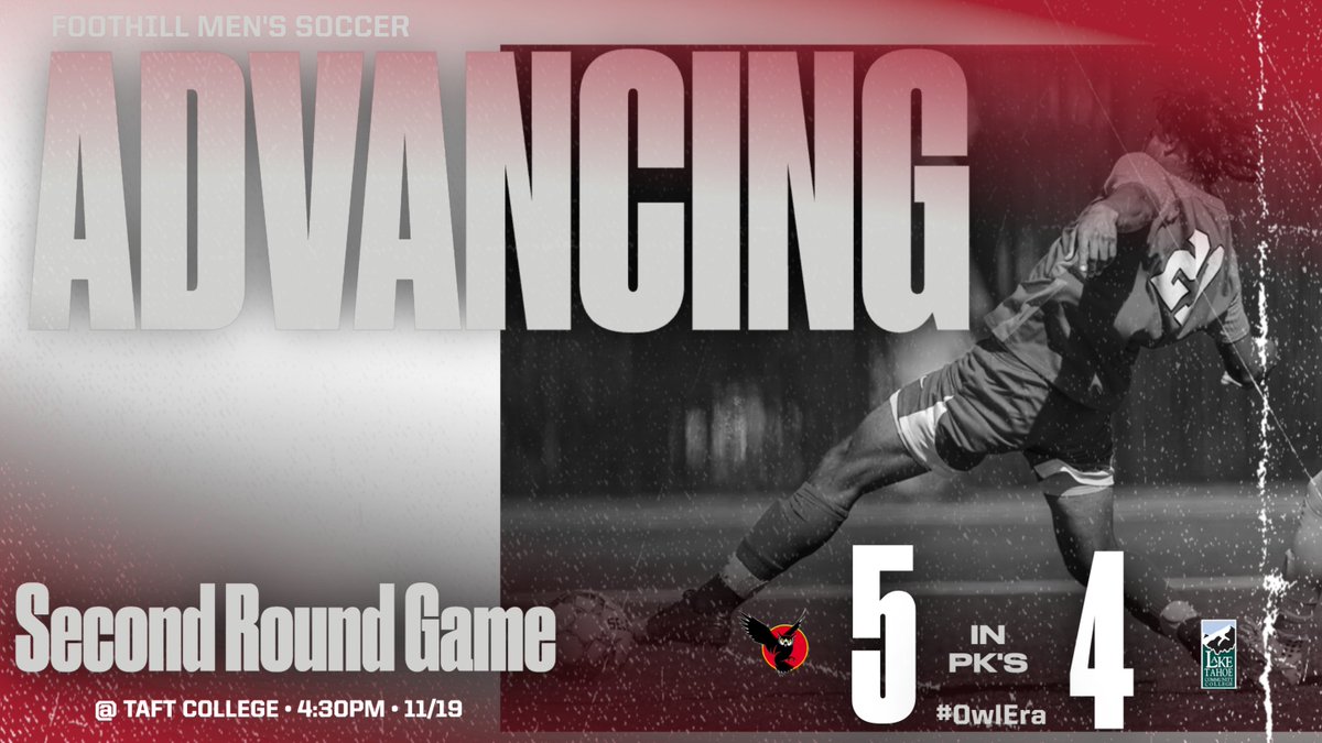 Men's Soccer takes on #2 Taft in the Second Round Game this Saturday at 4:30 pm #OwlEra