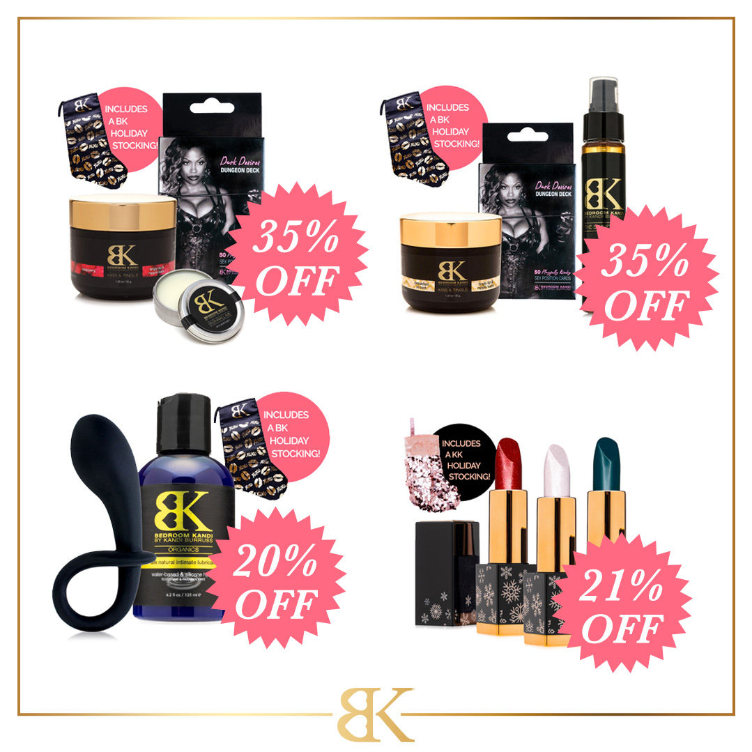 We have discounted giftsets for the holidays! Talk to your favorite consultant or shop with us online to get amazing deals this season.  bedroomkandi.com/bedroom-kandi/…