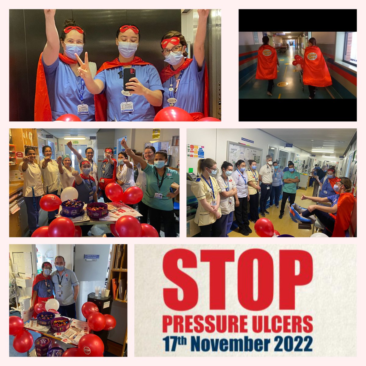 Today we marked global stop pressure ulcer day with all our colleagues <a href="/Beaumont_Dublin/">Beaumont Hospital</a> with ward based education sessions and our "Gauge the Stage" competition. Raising awareness and always learning!!  
<a href="/TVNAI2/">Tissue Viability Nurses Association of Ireland</a> 
#pressureheros #stoppressureulcers