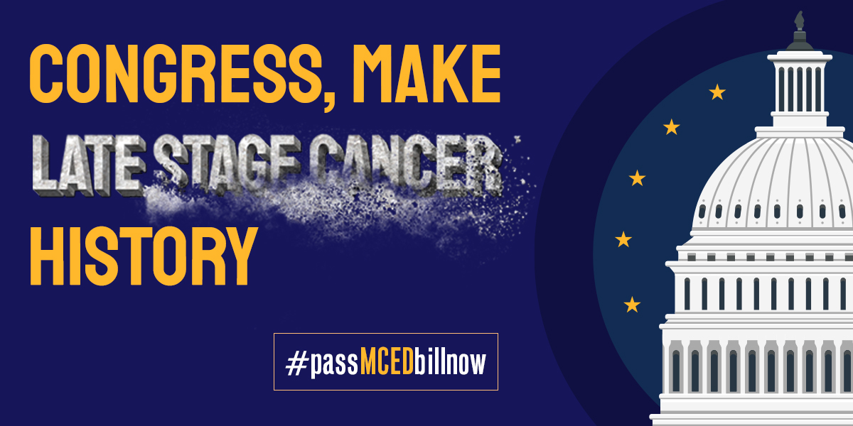 The best way to beat cancer is to catch it early. We need the Multi-Cancer Early Detection Screening Act to help #EndLateStageCancer. @SenSchumer,@LeaderMcConnell @SpeakerPelosi
 & @GOPLeader #passMCEDbillnow so we can save more lives. #Cancer #MCED shiftcancer.org/action-portal/