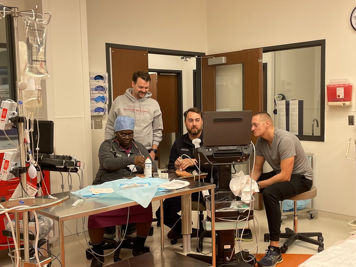 Norman_EMres's tweet photo. Intern skills day at @OSUMedicine simulation lab! https://t.co/YNhhkzm9Da