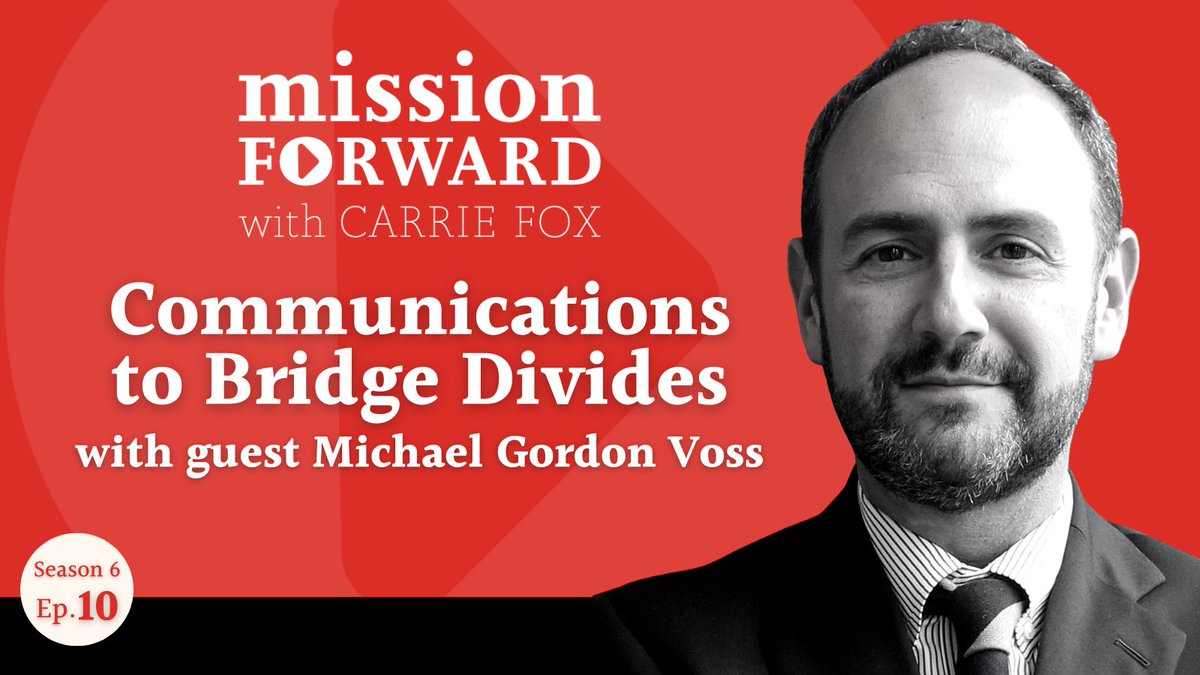 Mission Partners (@missionprtnrs) on Twitter photo How can the power of #information help to power #SocialInnovation? Information shared + leveraged can increase impact over time. Michael Gordon Voss joins <a href="/carriefox/">Carrie Fox (she/her)</a> on the <a href="/missionfwdshow/">Mission Forward Podcast</a> to discuss how the power of #communications can bridge divides: ow.ly/oUxU50LH3v8 How can the power of #information help to power #SocialInnovation? Information shared + leveraged can increase impact over time. Michael Gordon Voss joins <a href="/carriefox/">Carrie Fox (she/her)</a> on the <a href="/missionfwdshow/">Mission Forward Podcast</a> to discuss how the power of #communications can bridge divides: ow.ly/oUxU50LH3v8