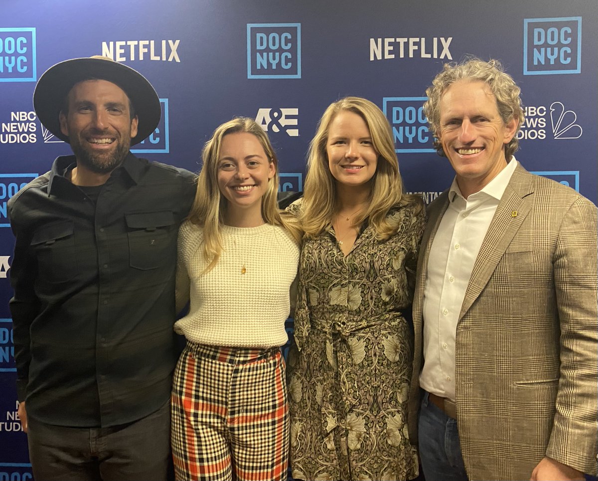 Whirlwind week screening <a href="/PathofPanther/">Path of the Panther</a> at <a href="/DOCNYCfest/">DOC NYC</a> film festival! A massive thank you to all who braved the weather to join us. It was so very special to share the film with an audience of friends, mentors and longtime supporters.