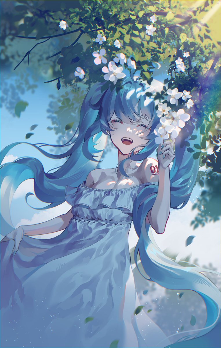 미쿠 
#初音ミク