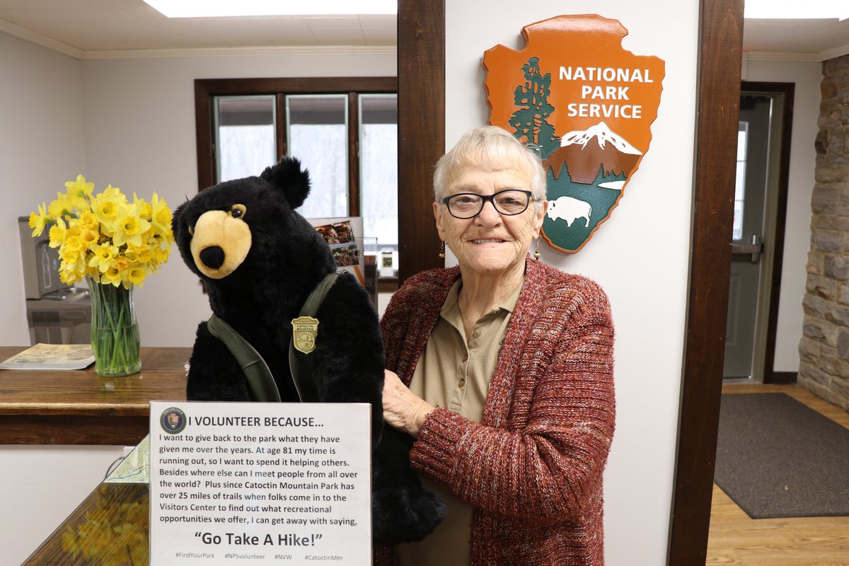 Happy "Go Take a Hike" Day! 
As one of our late, great volunteers said- where else but a park can you tell people to "Go Take a Hike"?