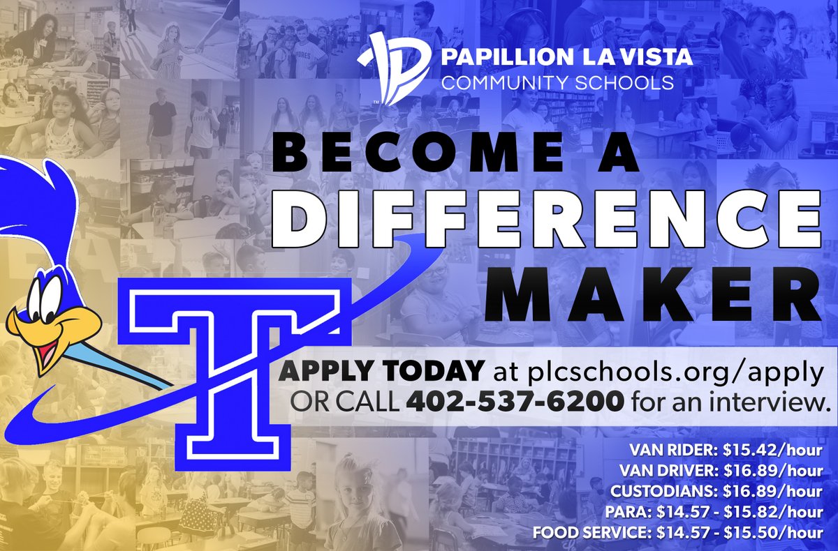 🌟BECOME A DIFFERENCE MAKER TODAY🌟

PLCS is making a positive impact on the lives of children everyday. This can only be done because of our “Difference Makers,” our dedicated staff members who help our students reach their full potential. Won’t you join us? #PLCSGreat