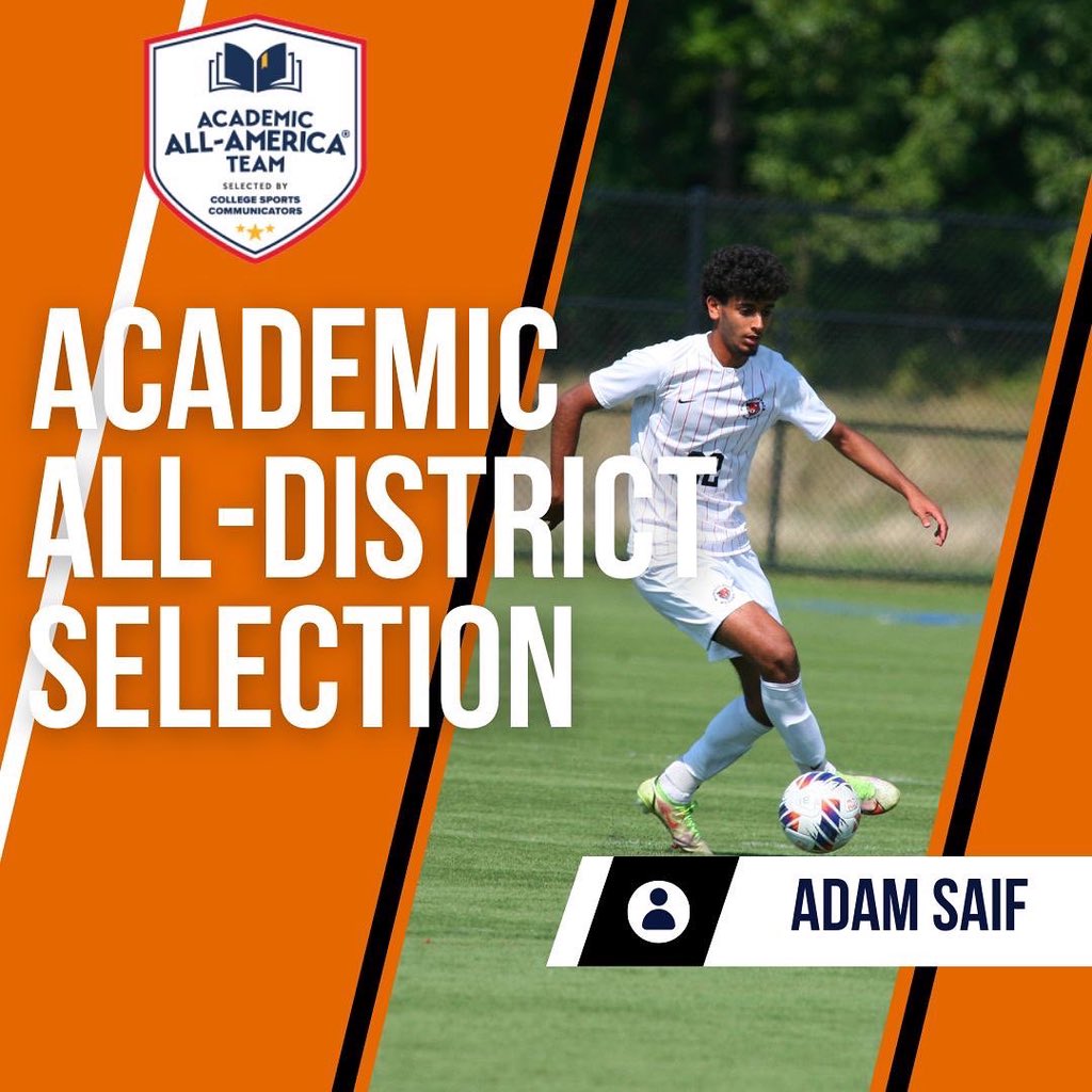 Congratulations to Adam Saif, David Wozniak, and Jamal Belarj on making the Academic All-District team!