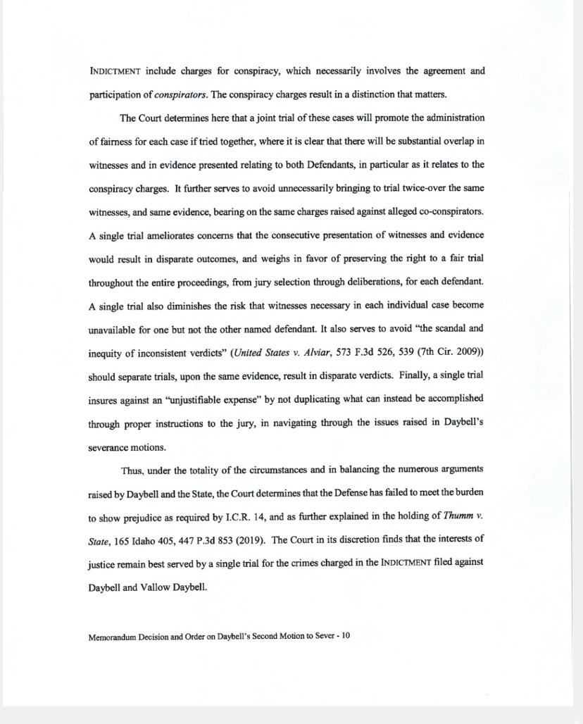  On Twitter DAYBELL DENIED Court Determines A Joint 