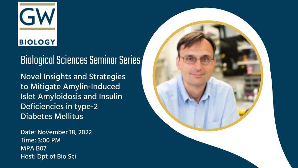 Join us tomorrow at 3pm in attending Dr. Jeremic’s seminar! 
•
#gwccas <a href="/gwucolumbian/">GW Arts & Sciences</a> #biology #gwu #studentlife #studentresearch #stem