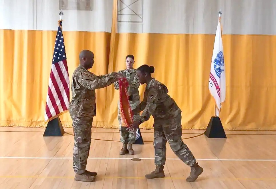 Leaders from the 919th Contracting Battalion and MICC-Fort Bliss cased their organizational colors during a ceremony Nov. 15 at Fort Bliss, Texas, for a forthcoming deployment in support of Operation Inherent Resolve. Read more at army.mil/article/262087/.