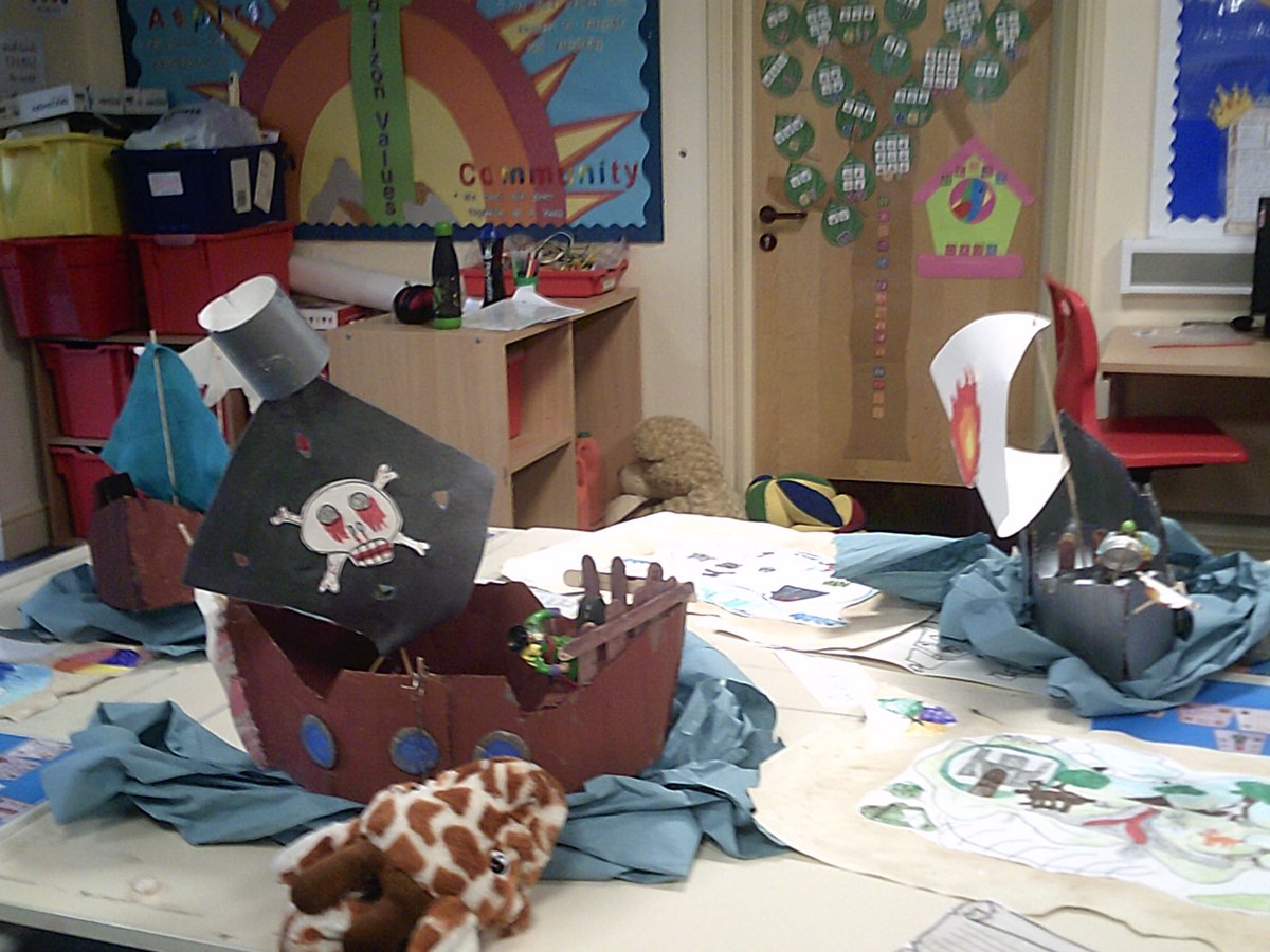 HorizonSchool5's tweet photo. #HorizonPrimary #GreenClass We had a lovely afternoon sharing our pirate ships and topic work with the other classes and adults. The boys did so well to share and chat about the ships they had worked so hard to produce over the past 2 and half weeks. #Love #Aspire #Community https://t.co/uinAMm4XWE