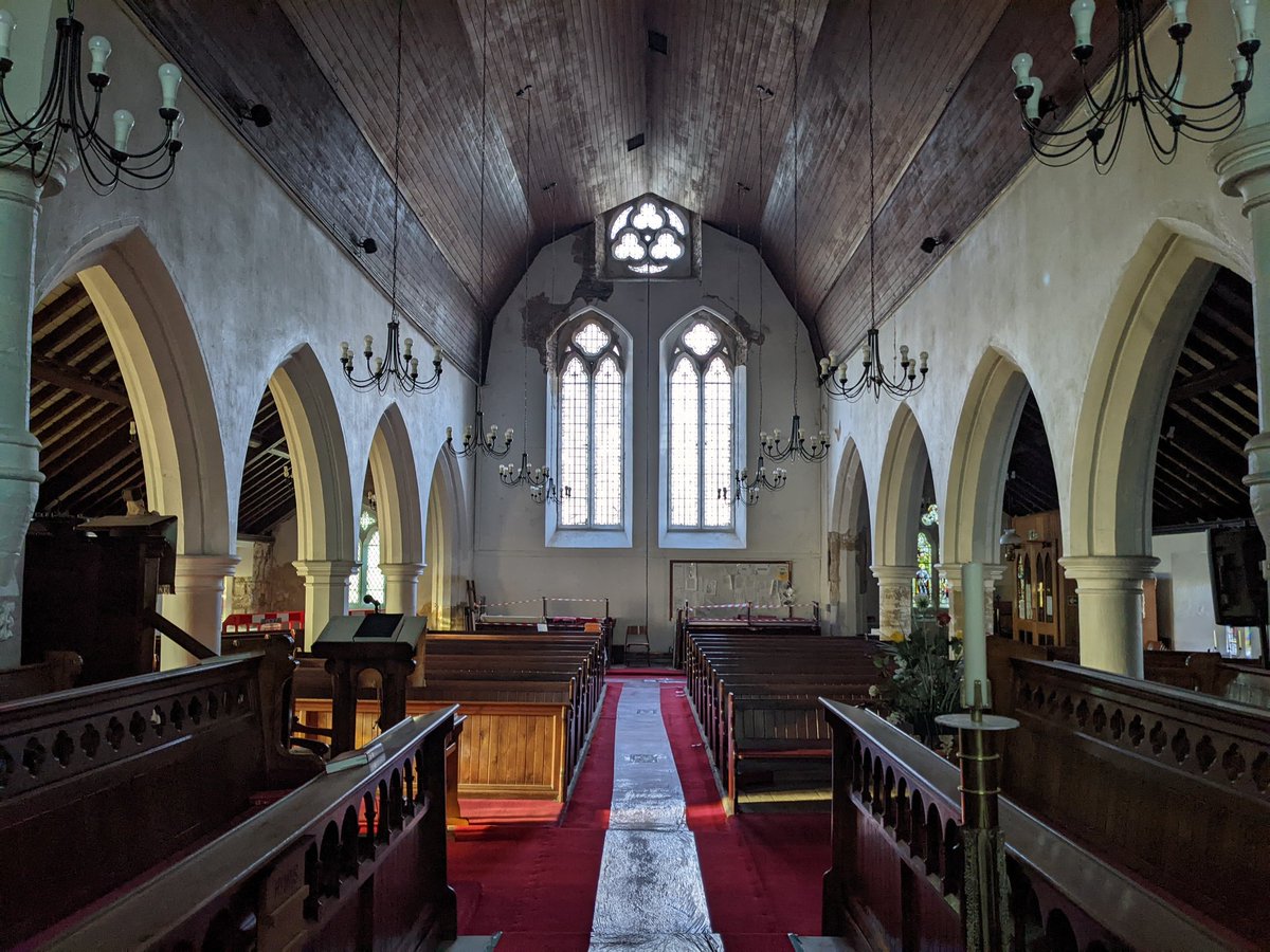 Thanks to NHCT for grant funding support at St. Saviour's Church, Shotton Colliery [1854, extended 1903 + 1936 - Unlisted] - traditional plasterwork repairs + redecoration in 2023! <a href="/DioceseofDurham/">Diocese of Durham</a> <a href="/easanet/">EASA</a> <a href="/AABC_architect/">AABC Register</a> #heritage #conservation #ecclesiastical