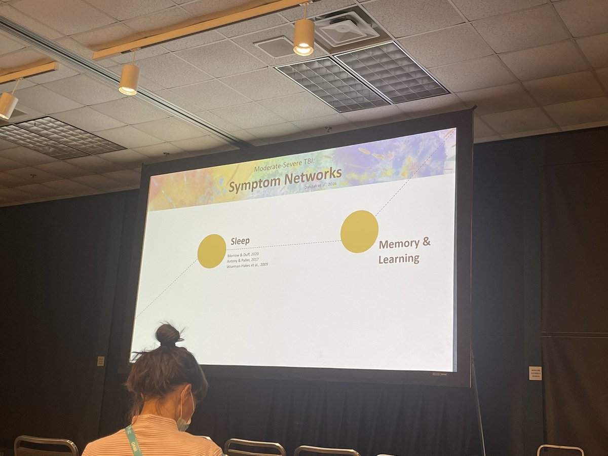 That moment when you realize you want to be @emorrowslp when you “group up” (except aphasia edition). Joking aside, Dr. Morrow’s ASHA 2022 talk was PHENOMENAL, and her work is so important. Excited to hear what comes next! #asha #sleepscience